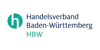 Logo grüner Schriftzug HBW kleines h auf grünem Kreis