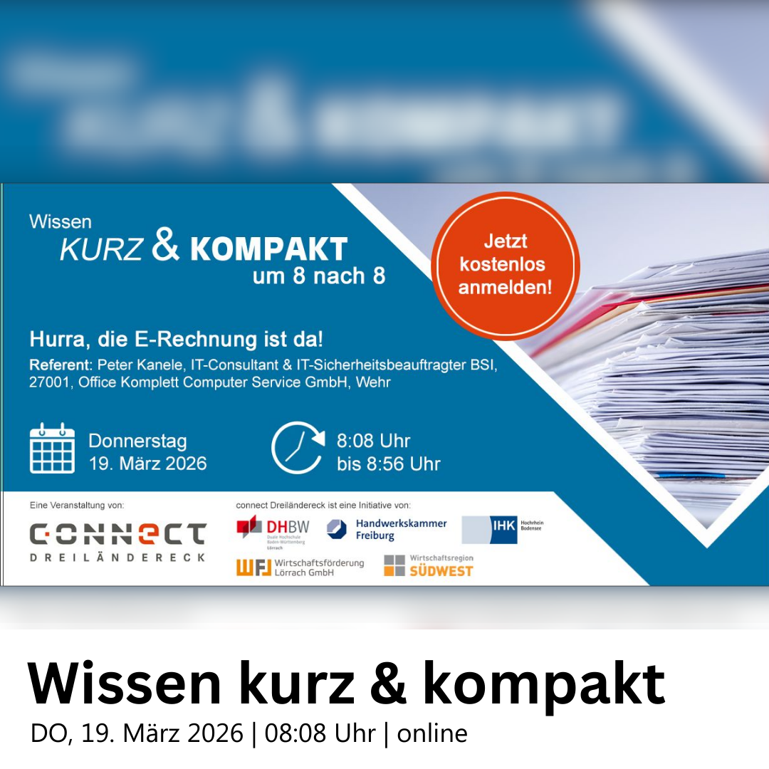 Wissen kurz und kompakt um 8 nach 8